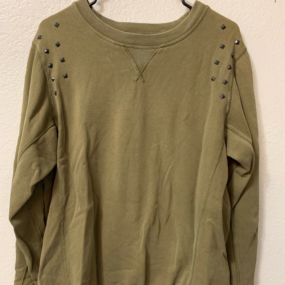 Roxy oversized distressed sweatshirt